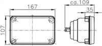 Hella Module 164 x 103mm H4 12V ECE Universal Lamp - My Store