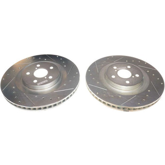 compare product Power Stop 16-17 Lexus GS200t Front Evolution Drilled & Slotted Rotors - Pair