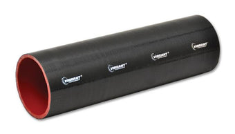 compare product Vibrant 4 Ply Reinforced Silicone Straight Hose Coupling - 1.5in I.D. x 12in long (BLACK)