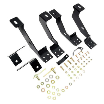 compare product Westin 1988-1999 Chevrolet/GMC C/K Series Ext Cab Premier Oval Nerf Step Bar Mount Kit - Black