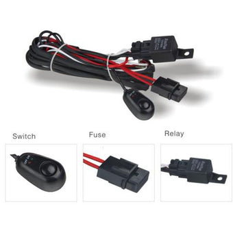 compare product DV8 Offroad Wiring Harness w/ Relay & Switch