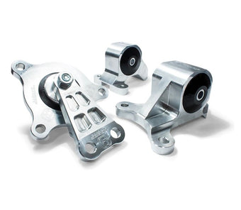 compare product Innovative 02-06 Acura RSX K-Series Silver Aluminum Mounts 95A Bushings (Not K24 Trans)
