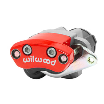 compare product Wilwood Red Electric Parking Brake Caliper - 4.75in Bracket - 0.15-0.39in - Right