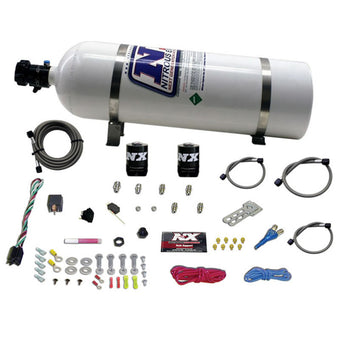 compare product Nitrous Express GM EFI Race Single Nozzle Nitrous Kit (100-250HP) w/15lb Bottle