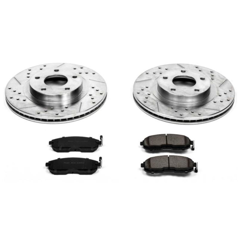 Power Stop 02 - 04 Infiniti I35 Front Z23 Evolution Sport Brake Kit - My Store