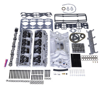 compare product Edelbrock Power Pkg Top End Kit SBC 363 Hp