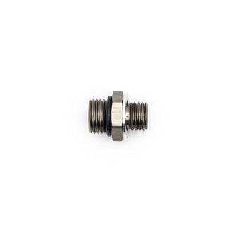 compare product DeatschWerks 6AN ORB Male To 12 X 1.5 Metric Male (Incl O-Ring and Crush Washer)