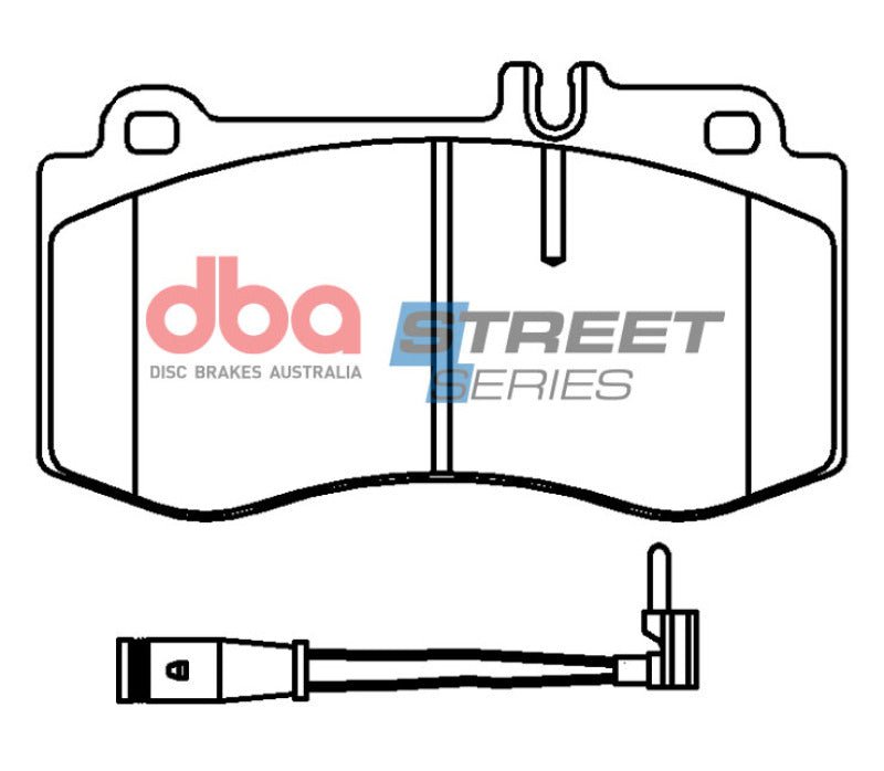 DBA 15 - 17 Mercedes - Benz CLS400 4Matic AWD (4 Piston Caliper) Front Street Series Brake Pads - My Store