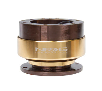 compare product NRG Quick Release Gen 2.0 - Bronze Body / Chrome Gold Ring