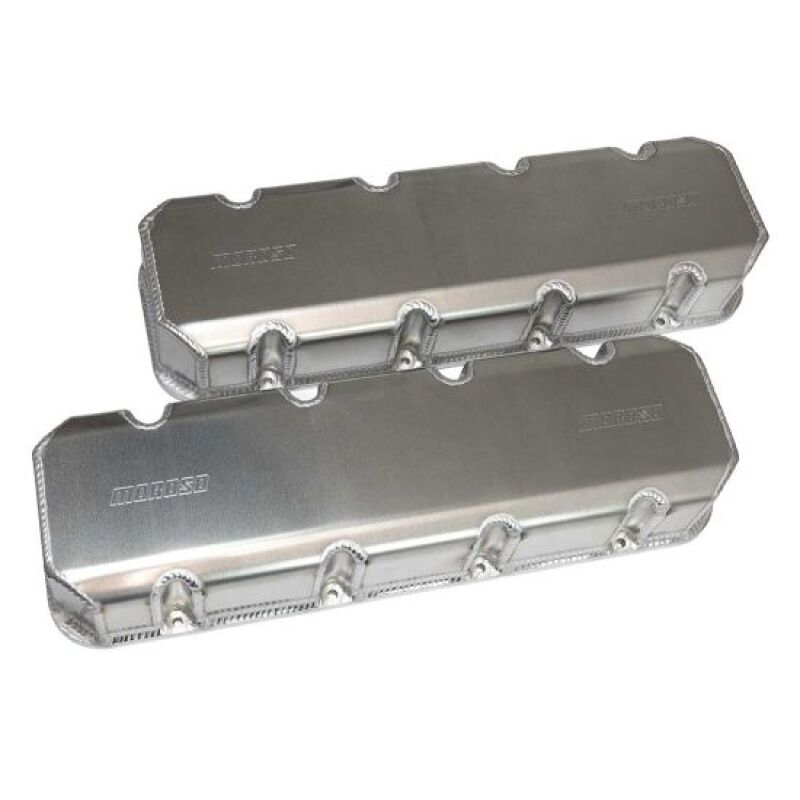 Moroso Chevrolet Small Block Pro - Filer Airstrike 12 Deg Cylinder Head Valve Cover - Fab Aluminum - My Store