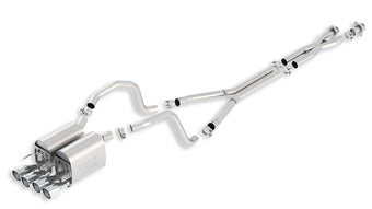 compare product Borla 05-08 Chevrolet Corvette Coupe/Convertible 2dr 6.2L 8cyl AT/MT 6spd ATAK SS Catback Exhaust