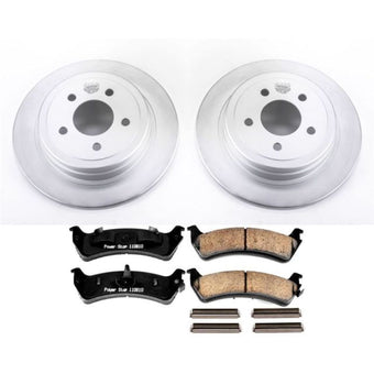 compare product Power Stop 2003 Ford Explorer Sport Rear Z17 Evolution Geomet Coated Brake Kit