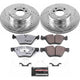 Power Stop 11 - 16 BMW 528i Front Z26 Street Warrior Brake Kit - My Store