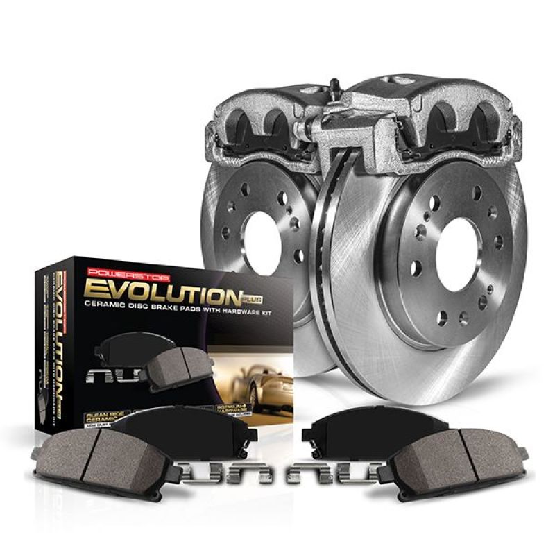 Power Stop 03 - 06 Mitsubishi Lancer Front Autospecialty Kit w/Calipers - My Store