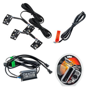 compare product Oracle 2021 Ford Bronco DRL Upgrade w/ Halo Kit - ColorSHIFT w/ RF Controller