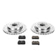 Power Stop 08 - 15 Mitsubishi Lancer Rear Z23 Evolution Sport Brake Kit - My Store
