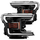 AlphaRex 18 - 20 Ford F - 150 LUXX Style Projector Headlights Alpha Black w/Activation Light/DRL - My Store