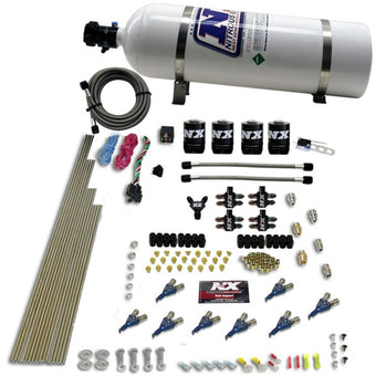 compare product Nitrous Express 8 Cyl Alcohol Nitrous Kit (250-550HP) w/15lb Bottle