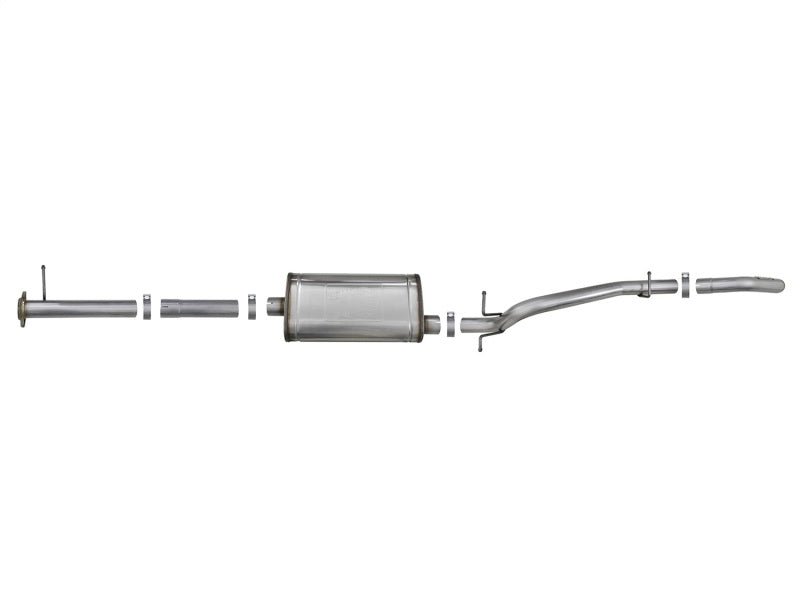 aFe MACH Force - Xp Hi - Tuck 3in. 409 SS C/B Exhaust 15 - 18 GM Colorado/Canyon L4 - 2.5L/V6 - 3.6L - Raw Tip - My Store