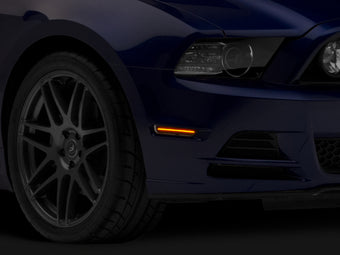 compare product Raxiom 10-14 Ford Mustang Axial Series LED Side Marker Lights (Smoked)