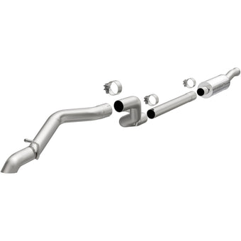 compare product MagnaFlow Cat Back 2018 Jeep Wrangler 2.0L Rock Crawler Series Single Exit Stainless Exhaust