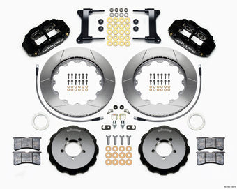 compare product Wilwood Narrow Superlite 6R Front Hat Kit 14.00in 1999-2012 Subaru WRX w/Lines