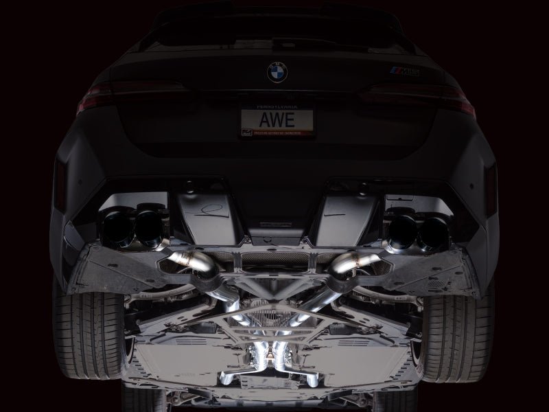 AWE Tuning BMW G90/G99 M5 Track Edition Cat - Back Exhaust - Diamond Black Tips - My Store