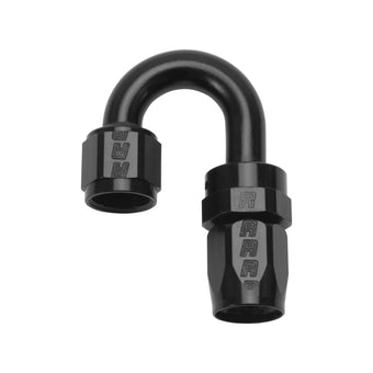 compare product Russell Performance -6 AN Black 180 Degree Full Flow Swivel Hose End
