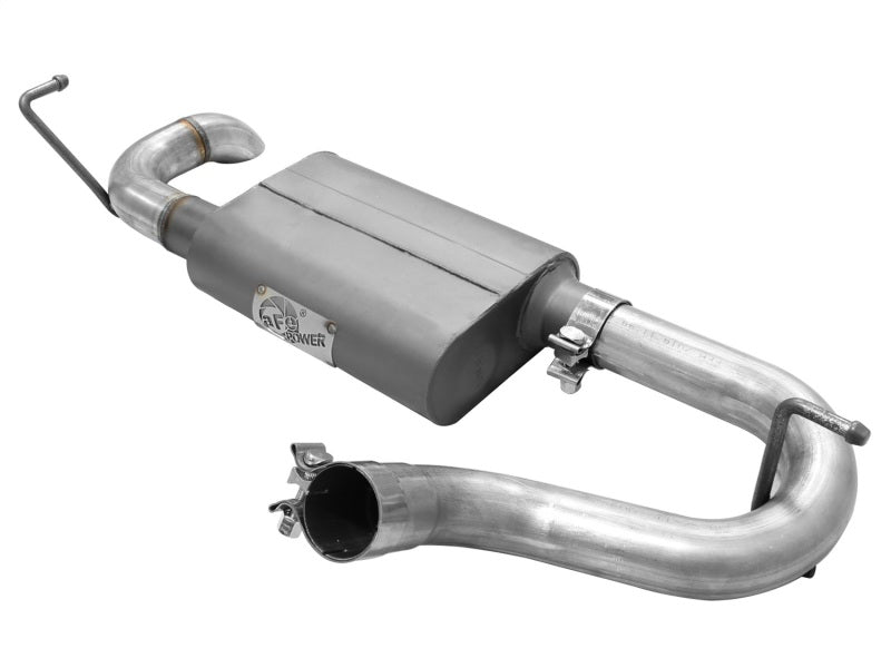 aFe Scorpion Exhaust System Axle Back Aluminized Hi - Tuck 07 - 17 Jeep Wrangler JK V6 3.6/3.8L - My Store