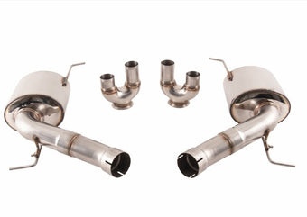 compare product AWE Tuning BMW F10 M5 Touring Edition Axle-Back Exhaust Diamond Black Tips