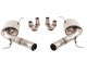 AWE Tuning BMW F10 M5 Touring Edition Axle - Back Exhaust Diamond Black Tips - My Store