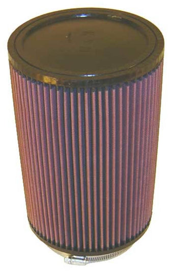 compare product K&N Filter Universal Rubber Filter 5in Flange ID / 6.5in OD / 10in Height