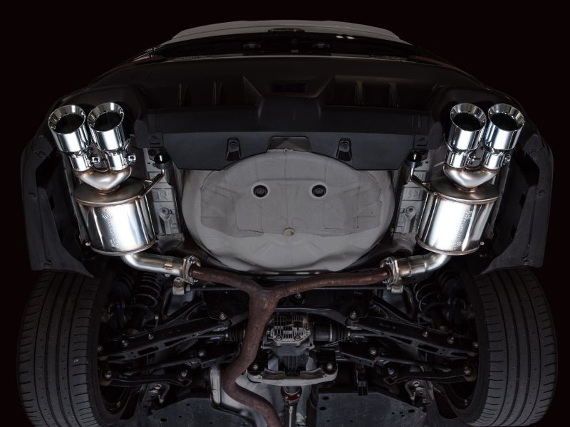 AWE Tuning 22 - 25 Subaru VB WRX Touring Edition Axle - Back Exhaust - Chrome Silver Tips - My Store