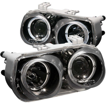 compare product ANZO 1994-1997 Acura Integra Projector Headlights w/ Halo Black