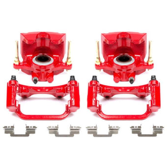 compare product Power Stop 07-16 Cadillac Escalade Rear Red Calipers w/Brackets - Pair