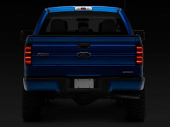 compare product Raxiom 09-14 Ford F-150 Styleside Axial Series LED Tail Lights- Black Housing- Smoked Lens
