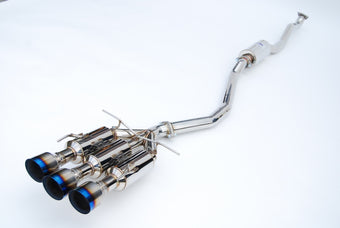compare product Invidia 17+ Honda Civic SI Sedan Gemini Triple Titanium Tip Cat-back Exhaust
