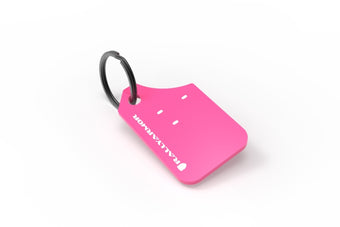 compare product Rally Armor Pink Key Chain White Logo