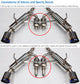 HKS 2017 Infiniti Q60 (RWD) Dual Hi - Power Titanium Tip Catback Exhaust - My Store