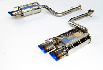 compare product Invidia 15+ Lexus RC350/200T Titanium Quad Rolled Tip Axel-Back Exhaust