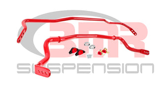 compare product BMR 15-17 S550 Mustang Front & Rear Sway Bar Kit w/ Bushings - Red