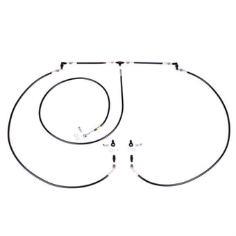 compare product Chase Bays Chevrolet Corvette C5/C6 Stand Alone Dual Rear Calipers Hydro Handbrake Brake Line Kit