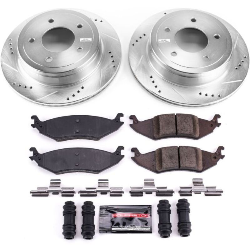 Power Stop 04 - 06 Ford E - 150 Rear Z23 Evolution Sport Brake Kit - My Store