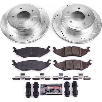 compare product Power Stop 04-06 Ford E-150 Rear Z23 Evolution Sport Brake Kit