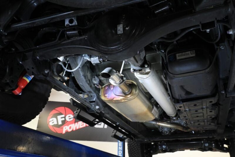aFe ROCK BASHER Axle - Back Exhaust System Toyota Tacoma 24 - 25 L4 - 2.4L (t) - My Store