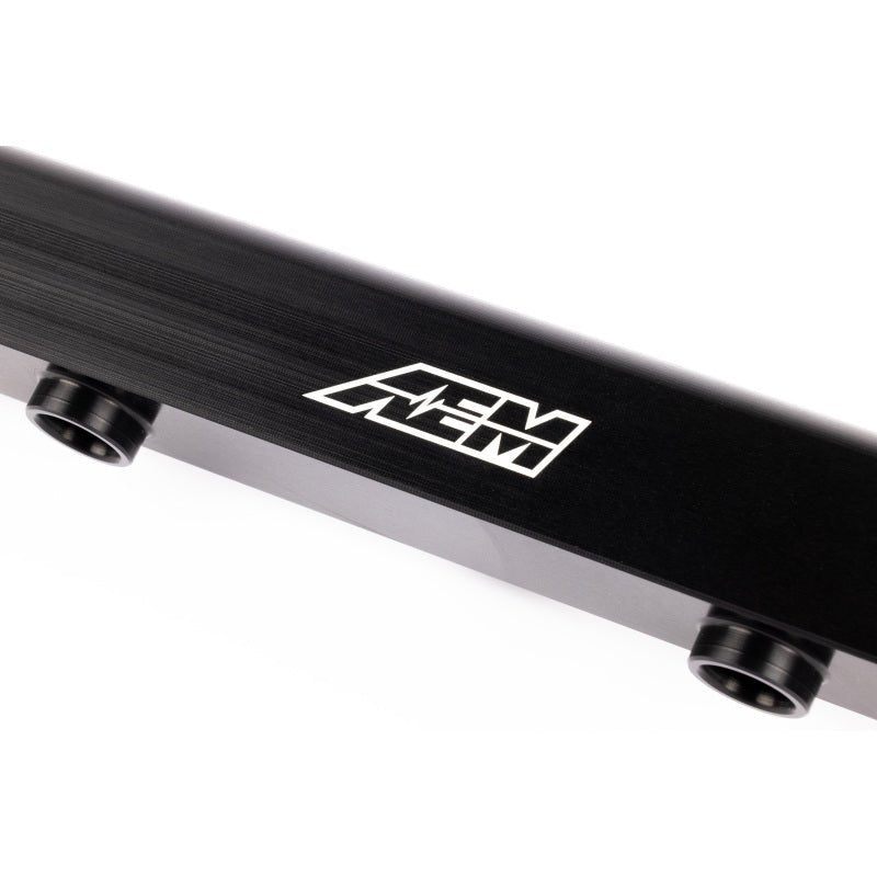 AEM 03 - 06 Evo 8 & 9 Black Fuel Rail - My Store