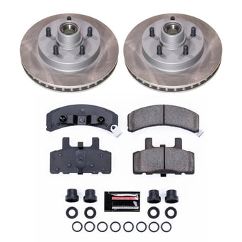 compare product Power Stop 92-99 GMC Yukon Front Semi-Coated Rotor Kit