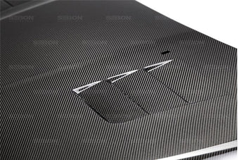 compare product Seibon 15-16 Ford Focus TS-Style Gloss Finish Carbon Fiber Hood