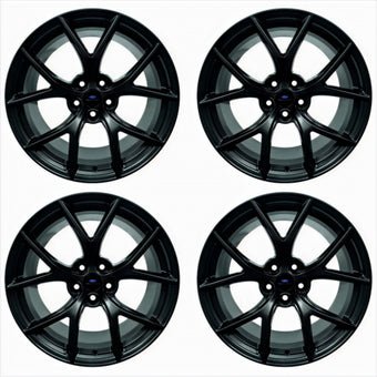 compare product Ford Racing 15-20 Mustang19x9.5in & 19x10in Wheel Kit w/TPMS - Matte Black