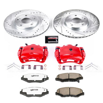 compare product Power Stop 12-15 Honda Civic Front Z26 Street Warrior Brake Kit w/Calipers